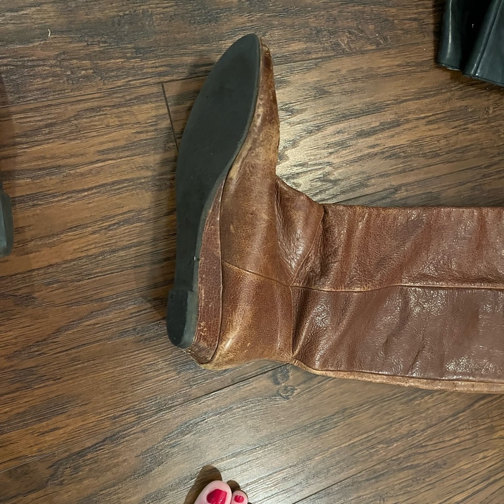 Steve Madden Brown Heeled Boots - Picture 4 of 4